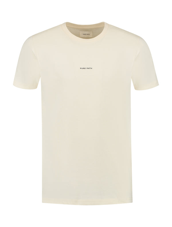 Essential Logo T-shirt Ecru