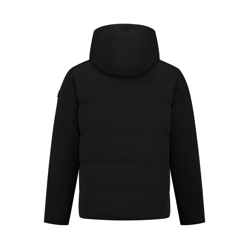 Activewear Hooded Jacket Black-Pure Path-Mansion Clothing