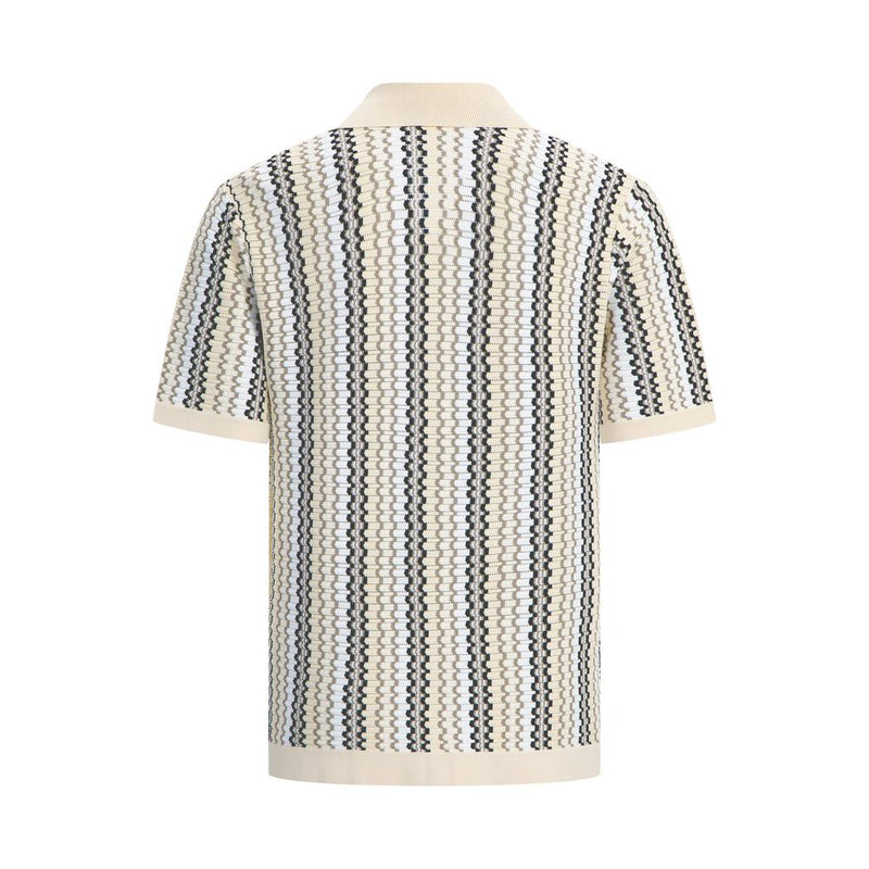 Ajour Knitwear Shirt Sand-Pure Path-Mansion Clothing