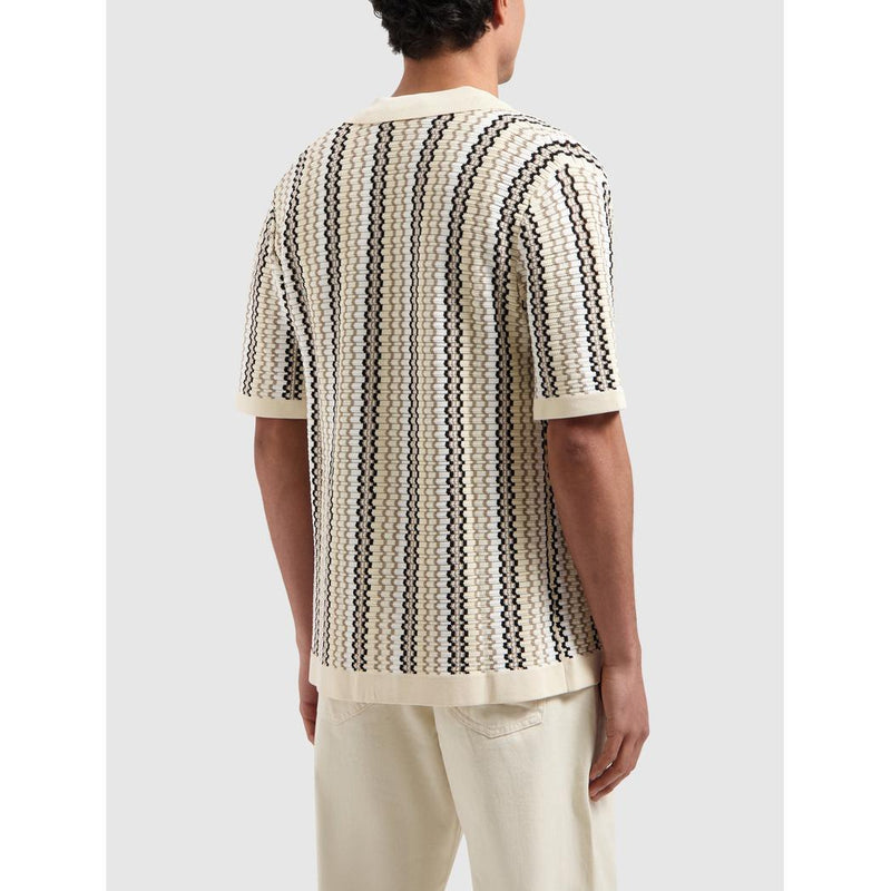 Ajour Knitwear Shirt Sand-Pure Path-Mansion Clothing