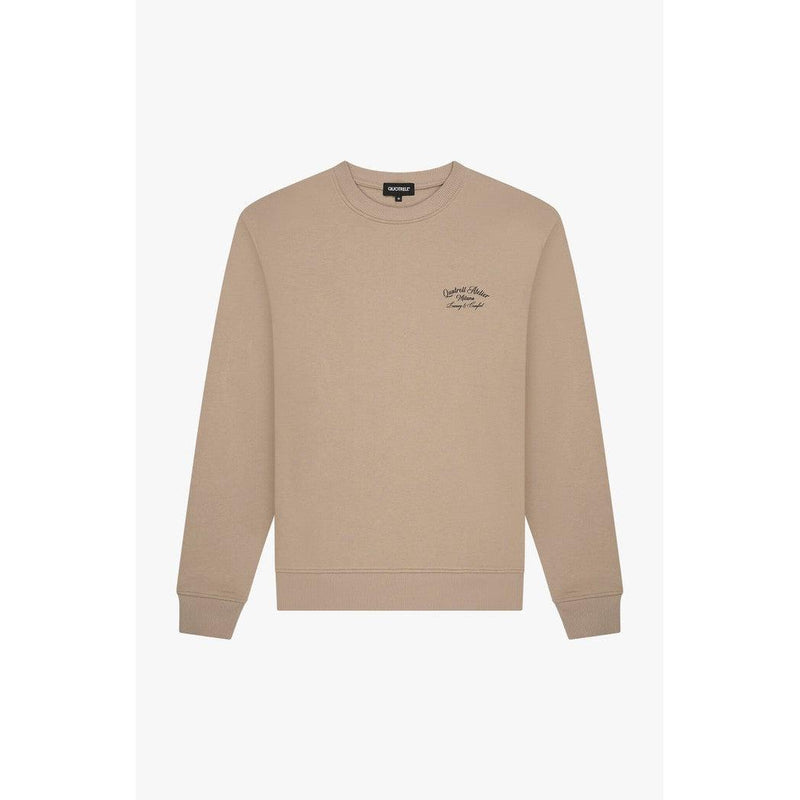 Atelier Milano Crewneck Taupe/Black