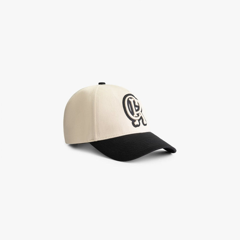 Bone Baseball Cap Black/Off-White