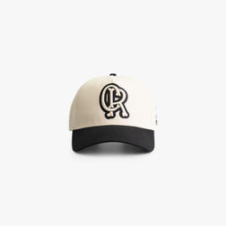 Bone Baseball Cap Black/Off-White