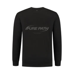 Cosmic Orbit Sweater Black-Pure Path-Mansion Clothing