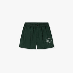 Croyez Enthusiast Club Swim Shorts Dark Green-Croyez-Mansion Clothing