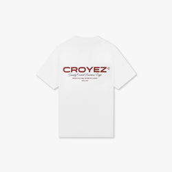 Croyez Family Owned Business White/Red-Croyez-Mansion Clothing