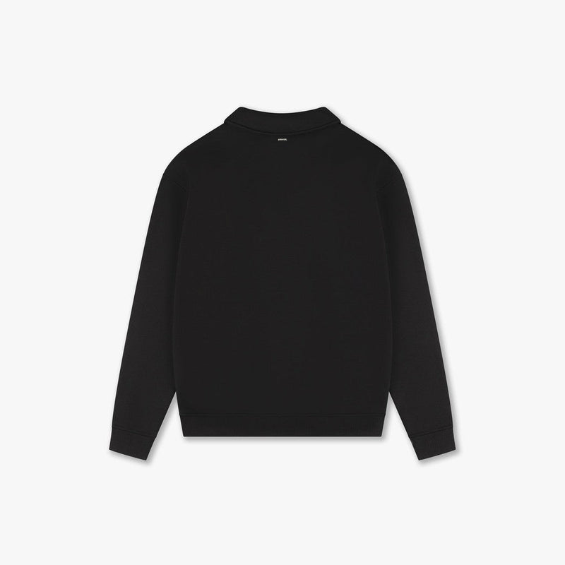 Croyez Fraternité Ultime Half Zip Sweater Black