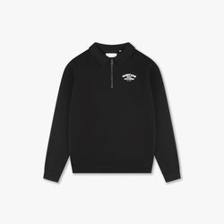 Croyez Fraternité Ultime Half Zip Sweater Black