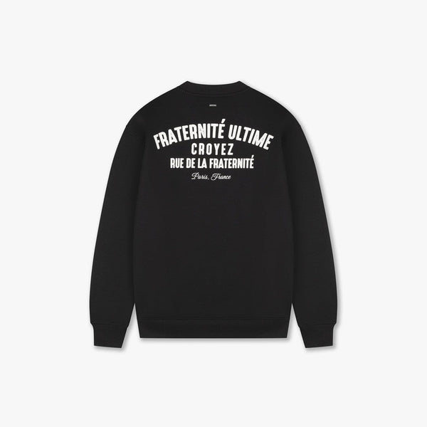 Croyez Fraternité Ultime Sweater Black-Croyez-Mansion Clothing