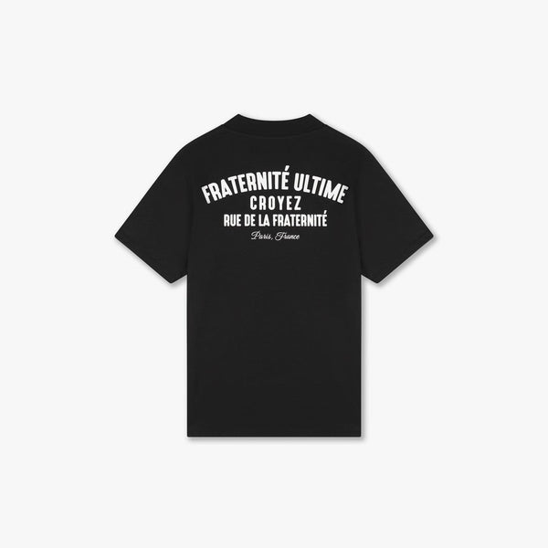 Croyez Fraternité Ultime T-Shirt Black-Croyez-Mansion Clothing