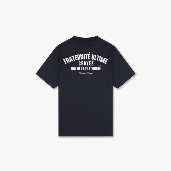 Croyez Fraternité Ultime T-Shirt Navy-Croyez-Mansion Clothing