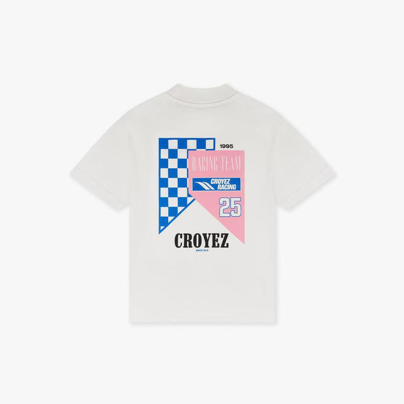 Croyez Fumes Flag T-Shirt Off White-CROYEZ-Mansion Clothing