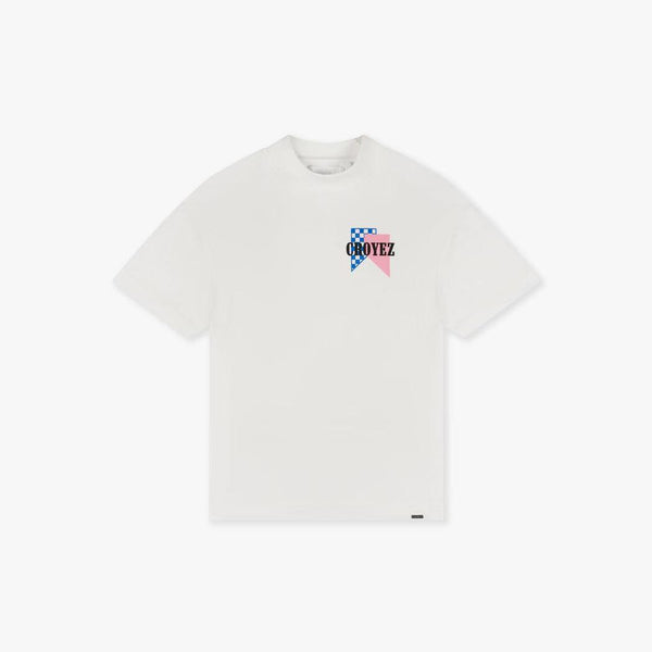 Croyez Fumes Flag T-Shirt Off White