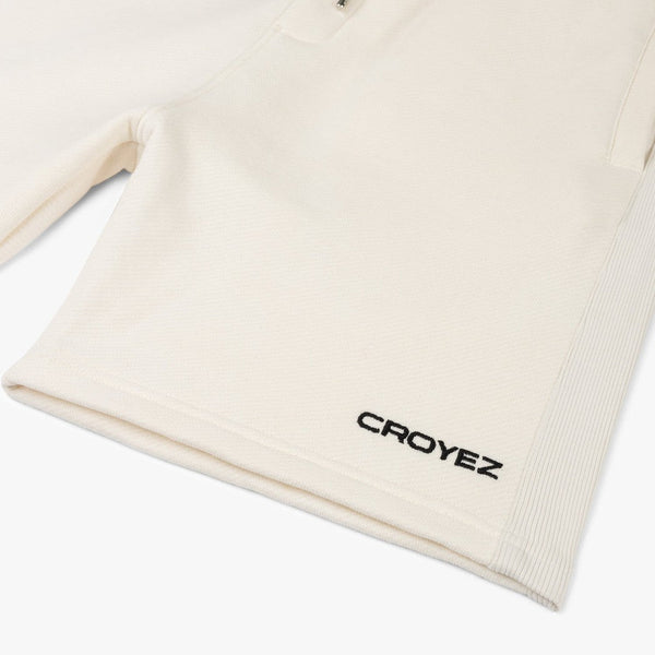 Croyez Heavyweight Logo Shorts Off-White-Croyez-Mansion Clothing