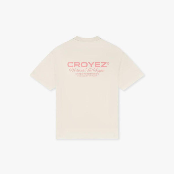 Croyez Worldwide Supplier T-Shirt Off white / Pink