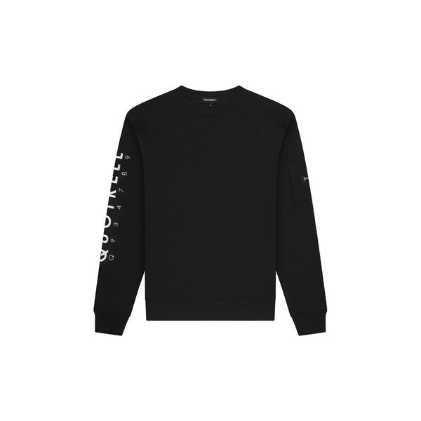 Defender Crewneck Black/White