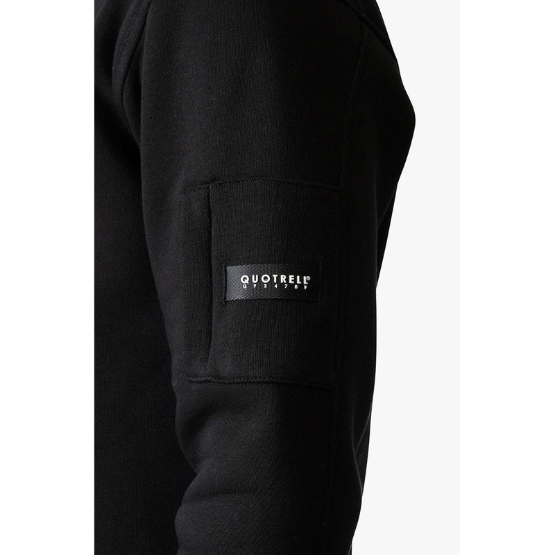 Defender Crewneck Black/White