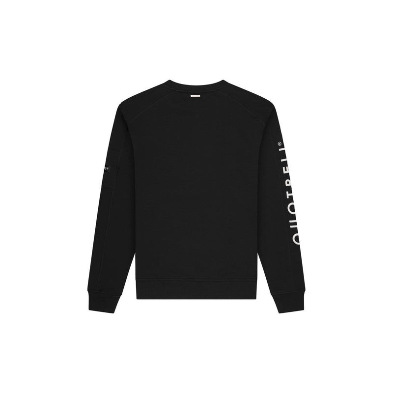 Defender Crewneck Black/White