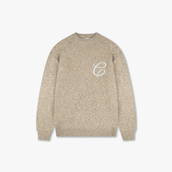 Essence Knit Sweater Beige-Croyez-Mansion Clothing