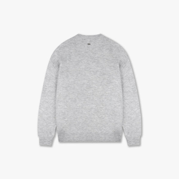 Essence Knit Sweater Grey-Croyez-Mansion Clothing