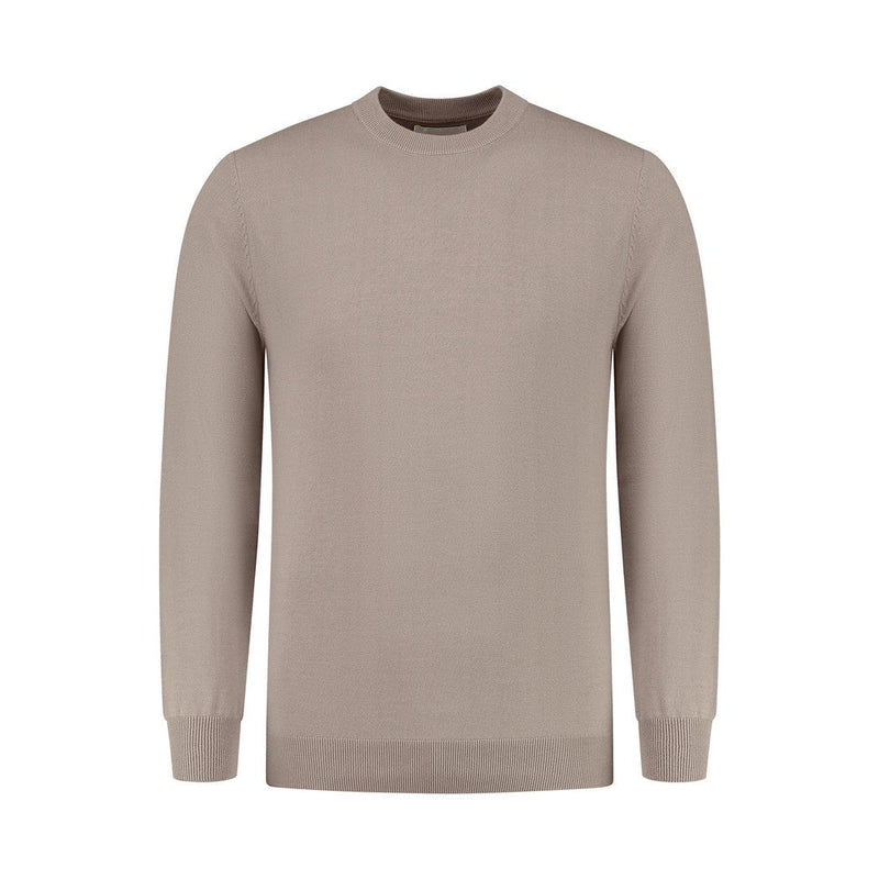 Essential Knitwear Crewneck - Taupe