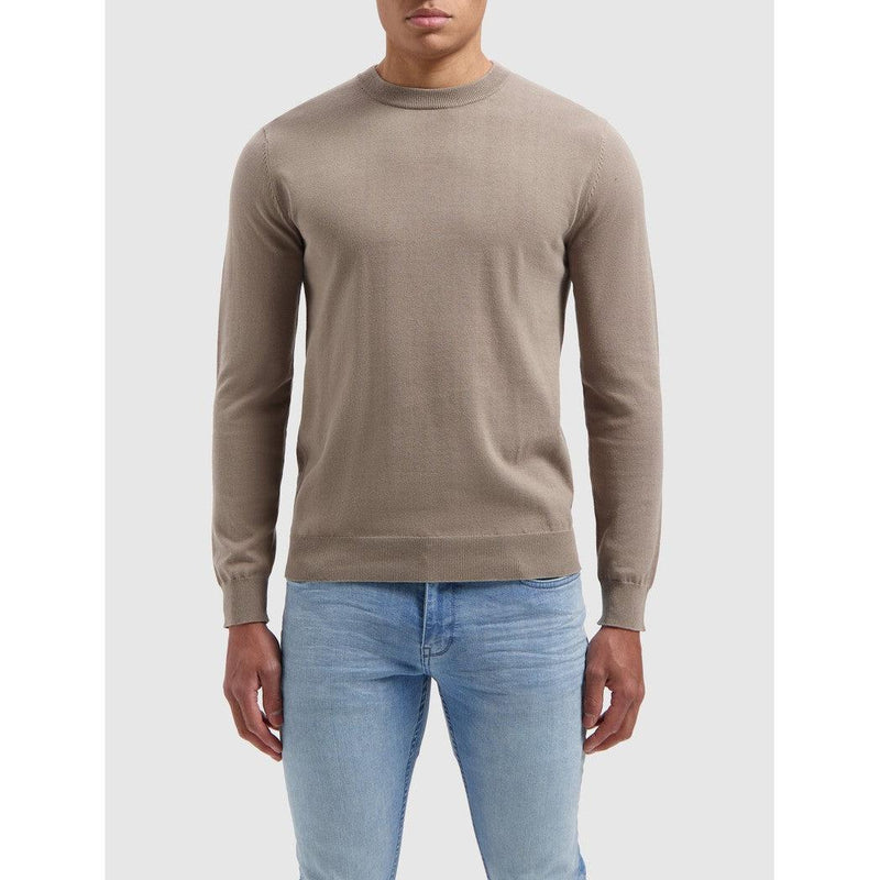 Essential Knitwear Crewneck - Taupe