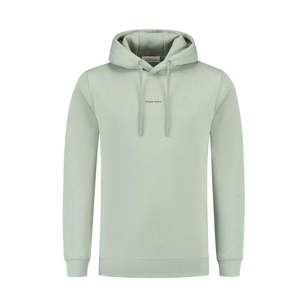 Essential Logo Hoodie Army Green-Pure Path-Mansion Clothing