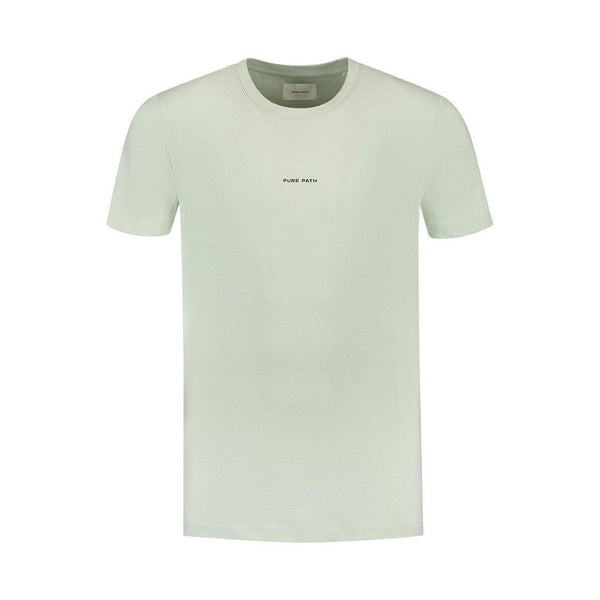 Essential Logo T-shirt Light Green-Pure Path-Mansion Clothing