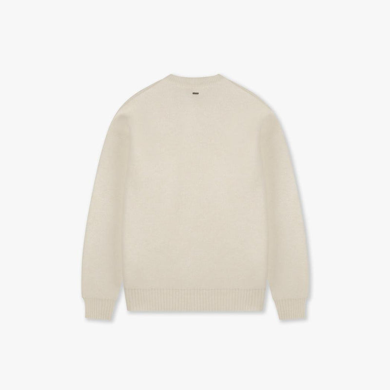 Étiquette Knit Sweater Off-White-Croyez-Mansion Clothing