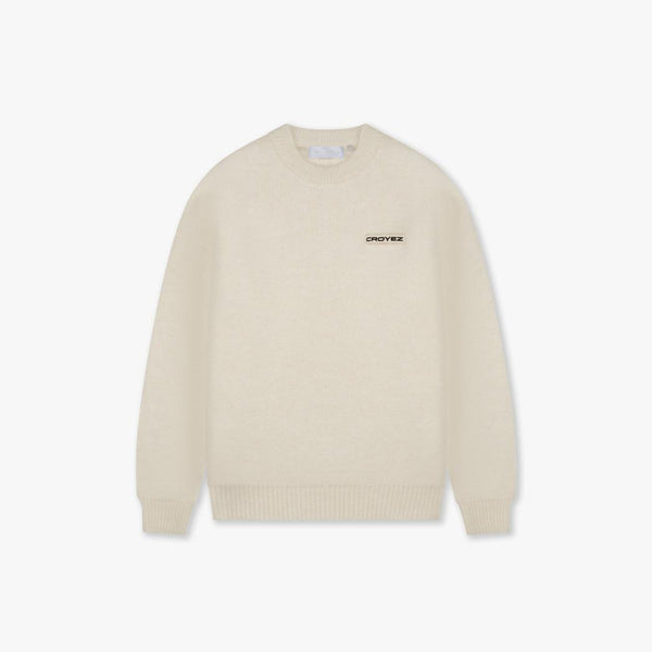 Étiquette Knit Sweater Off-White-Croyez-Mansion Clothing