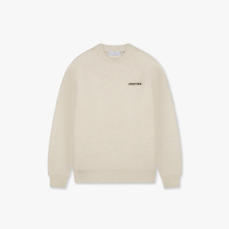 Étiquette Knit Sweater Off-White-Croyez-Mansion Clothing