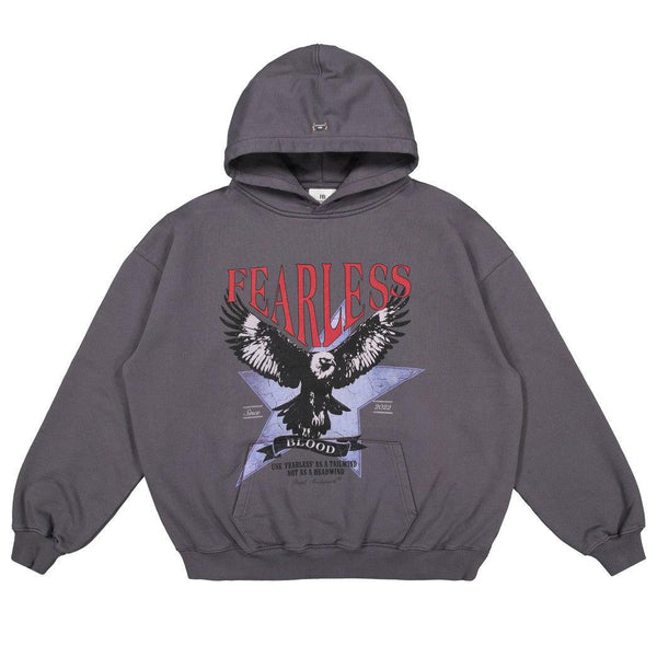 FB-HOODY-03 Dark iron-Fearless Blood-Mansion Clothing