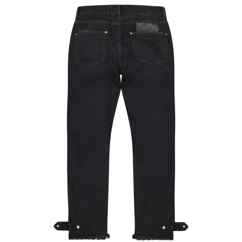 FB-Straight Black Denim