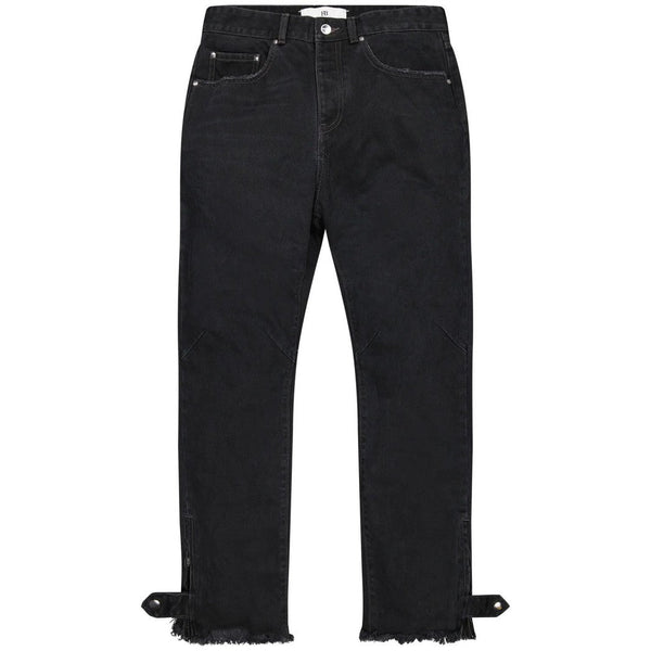 FB-Straight Black Denim