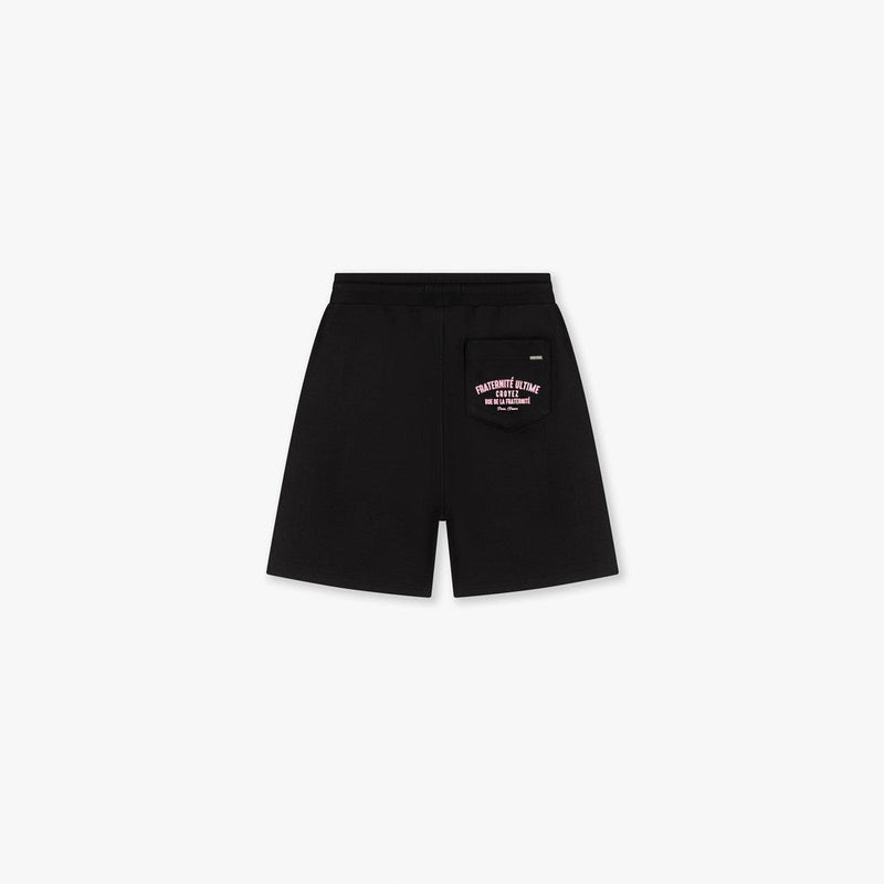 Fraternité Puff Shorts Black/Pink