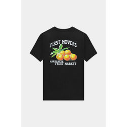 Fruit Market Tee Black-ONE First Movers-Mansion Clothing