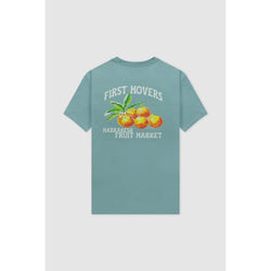 Fruit Market Tee Green-ONE First Movers-Mansion Clothing