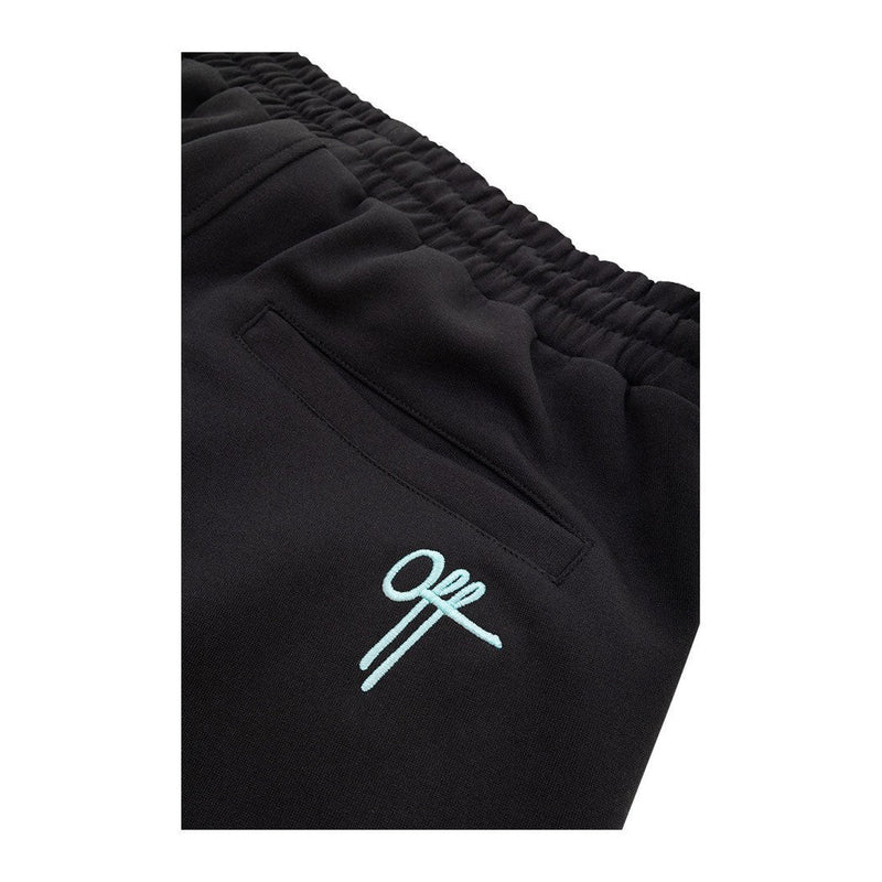 Fullstop Sweatshorts Black-Off The Pitch-Mansion Clothing