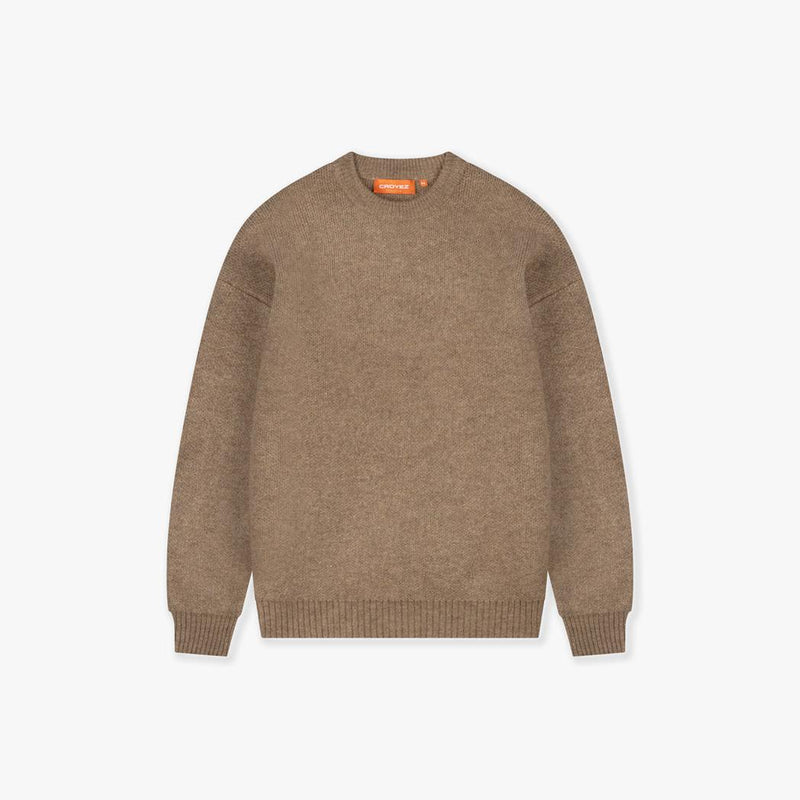 Gallery Knit Sweater Beige/Black-Croyez-Mansion Clothing