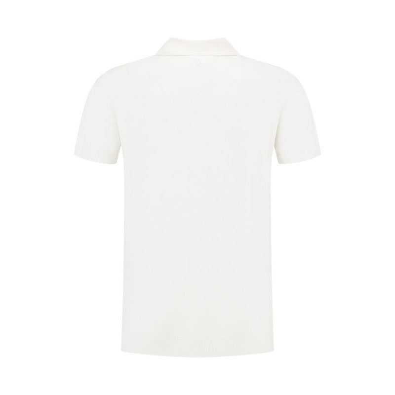 Half-zip Knitwear Polo Off White