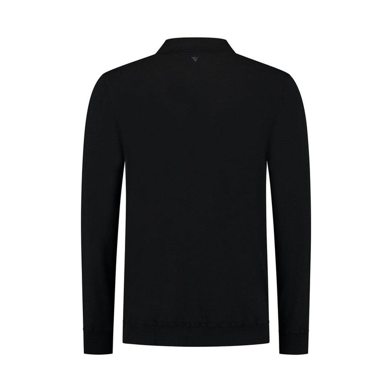 Halfzip Polo Knitwear Black