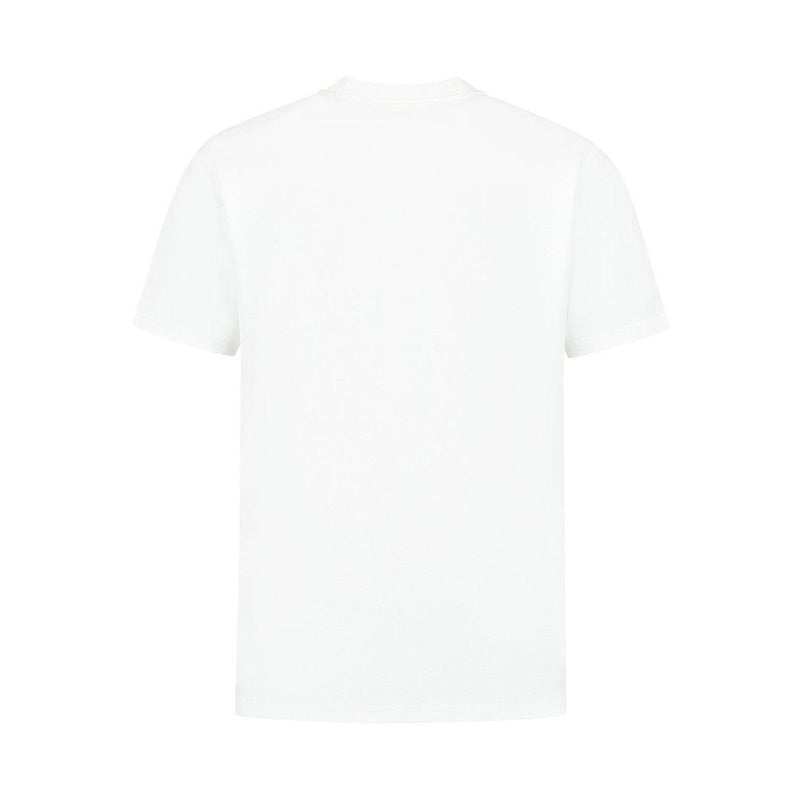 Initials T-shirt Off White-Pure Path-Mansion Clothing