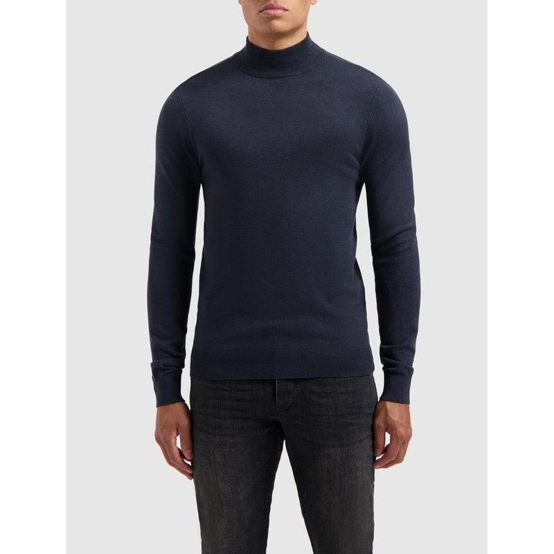 Knit Mockneck - Navy