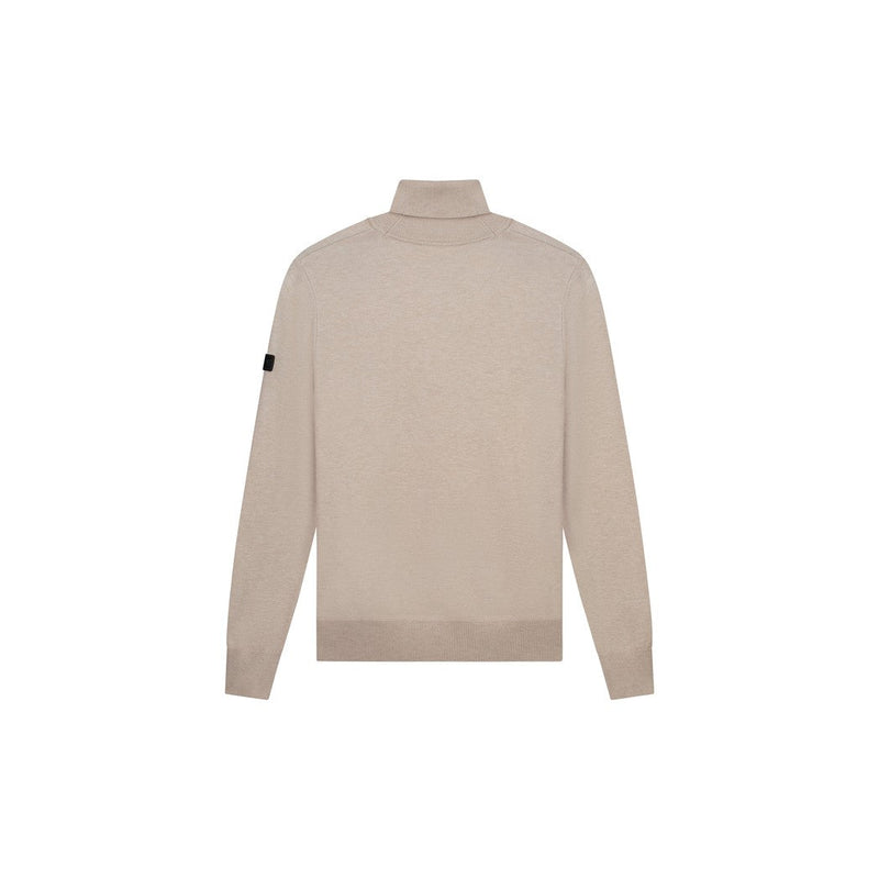 Knitted Turtleneck Taupe