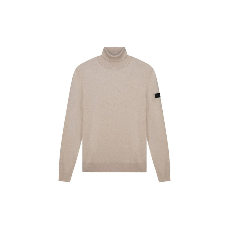 Knitted Turtleneck Taupe