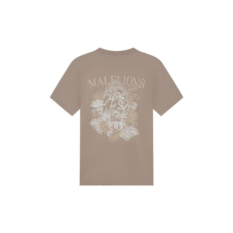 Malelions Men Jungle T-Shirt Taupe-Malelions-Mansion Clothing