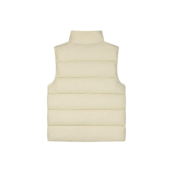 Malelions Men Matt Crinkle Padded Vest Beige