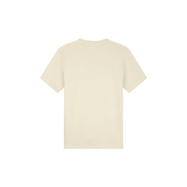 Malelions Men Signature Waffle T-Shirt Beige