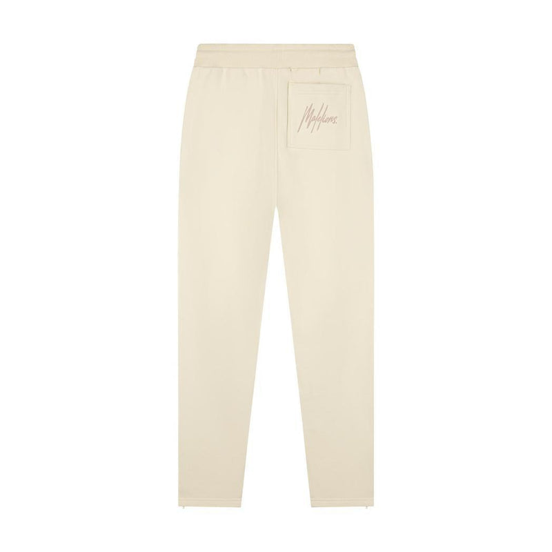 Malelions Men Straight Leg Joggers Beige