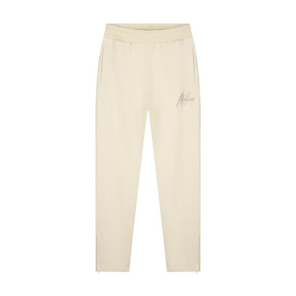 Malelions Men Straight Leg Joggers Beige